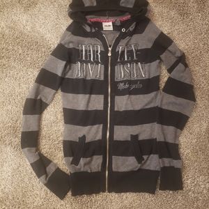 Women's Harley-Davidson Zip up Hoodie Sweater Jacket size S